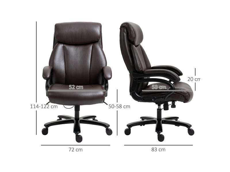 Fauteuil de bureau ergonomique réglable en hauteur avec fonction bascule evryae - Conforama D
