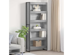 Bibliotheque coloris gris <strong></strong> <strong></strong> - 80 cm x 189.5 cm