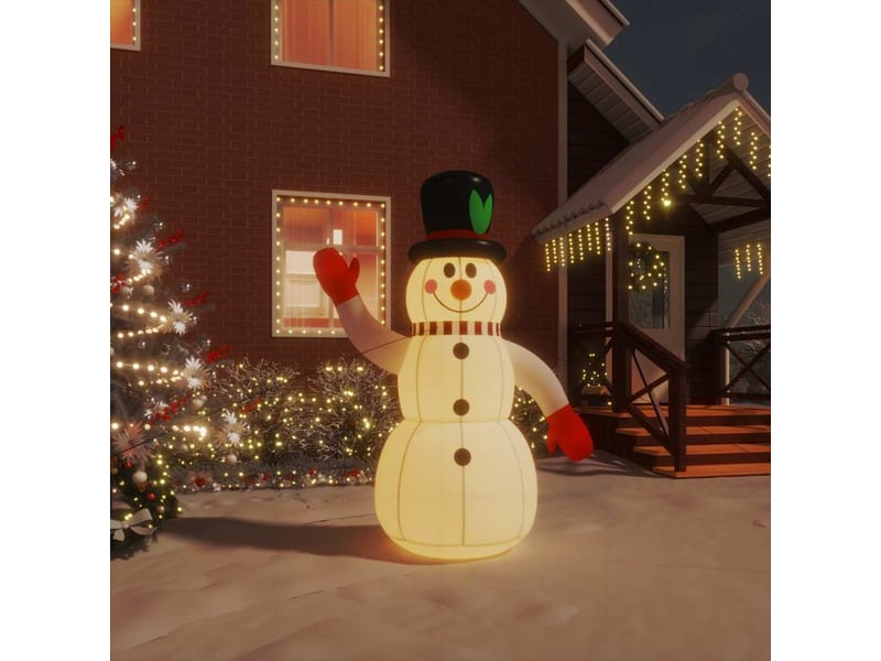  Bonhomme de neige gonflable avec led 120 cm cf62131  - Conforama B