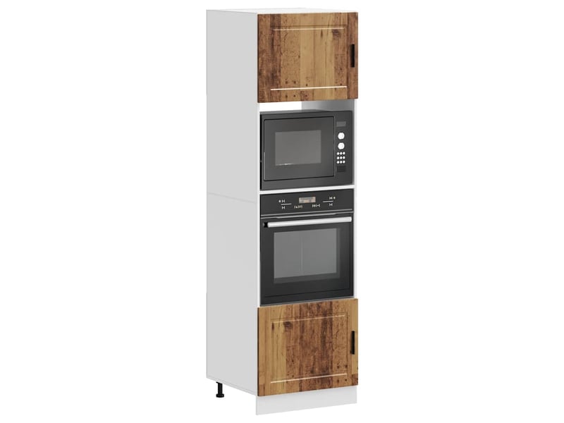 Meuble de rangement, armoires de four porto vieux bois bois d'ingénierie - Conforama B