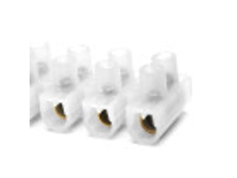  Barrette de connexion fabrilamp ficha empalme 5 a 6 mm² 12 bornes semi-transparent 10,55 x 1,25 x 1,5 cm 193890549 - Conforama D