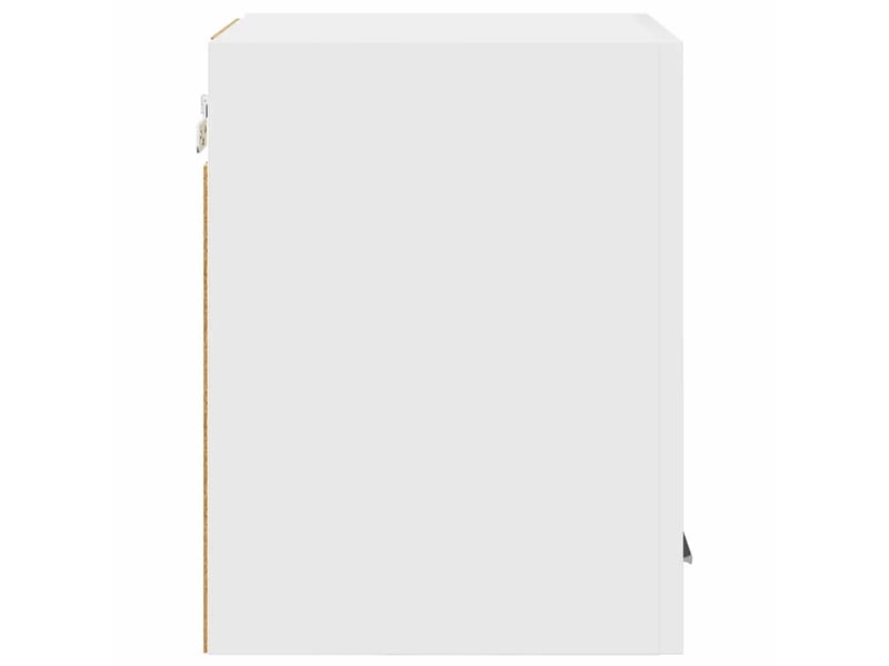  Lot de 2 armoires suspendues modernes blanc 30 x 31 x 40 cm grand espace de stockage durable en bois d'ingénierie 02_0053162  - Conforama D