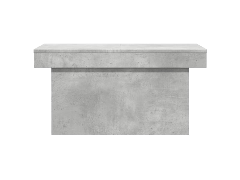  Table basse - table de salon - table à thé gris béton 100x55x40 cm bois d'ingénierie  - Conforama E