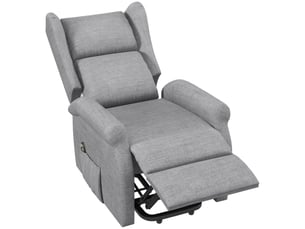 Fauteuil relax électrique RAELUNYI Cuir / Tissu noir