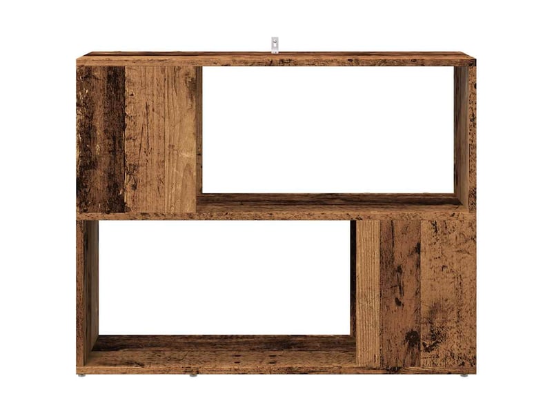  Bibliothèque vieux bois 80x24x63 cm  - Conforama D