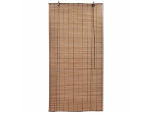 Store enrouleur, store roulant bambou marron 120x160 cm cf47242