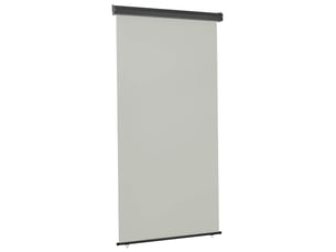Auvent latéral de balcon 125x250 cm gris