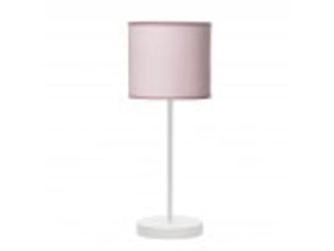 Lampe à poser enfant fabrilamp ibor blanc et rose 1xe14 42 x 17 x 17 cm