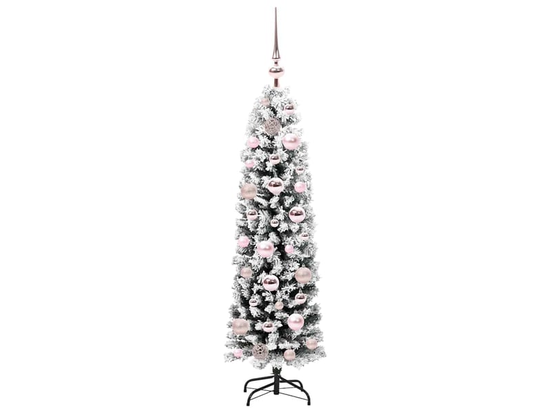Sapin de noël artificiel, arbre de noël vert 120 cm pvc et acier et plastique shl7261 - Conforama D