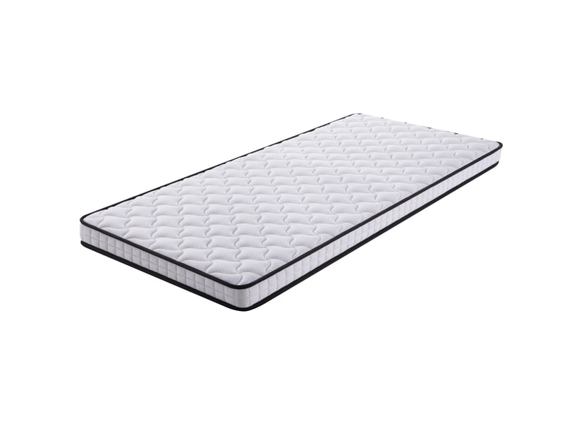  Matelas 90x200 cm - épaisseur 10 cm, soutien h3, structure à ressorts, livré roulé sous vide, revêtement textile, pour lit et canapé-lit, blanc Luxe haut de gamme - Conforama A