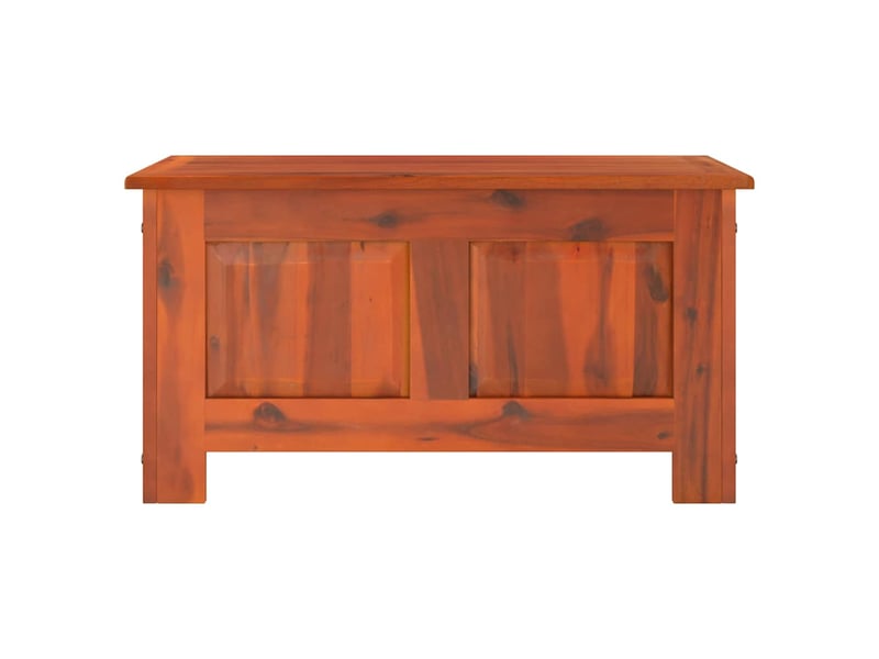  Coffre de rangement avec couvercle marron bois massif d'acacia shl8381  - Conforama D