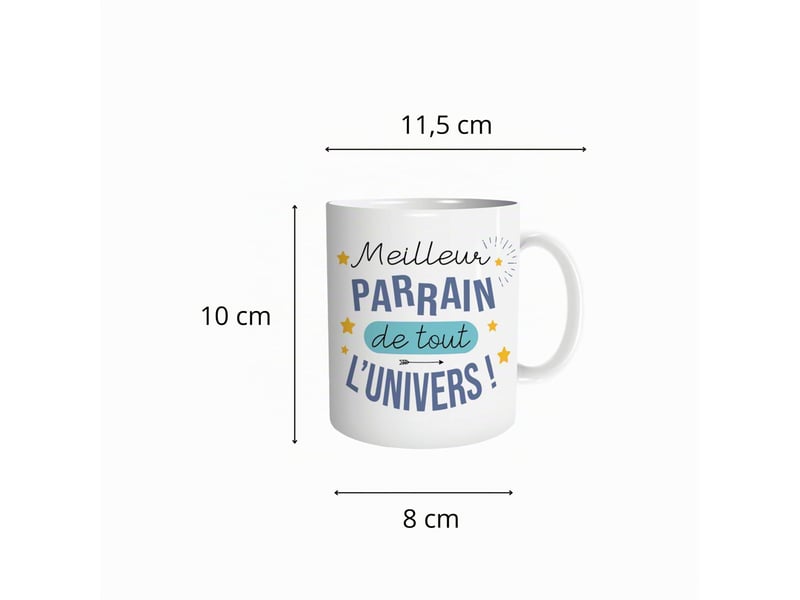  Stc mug meilleur parrain  - Conforama D