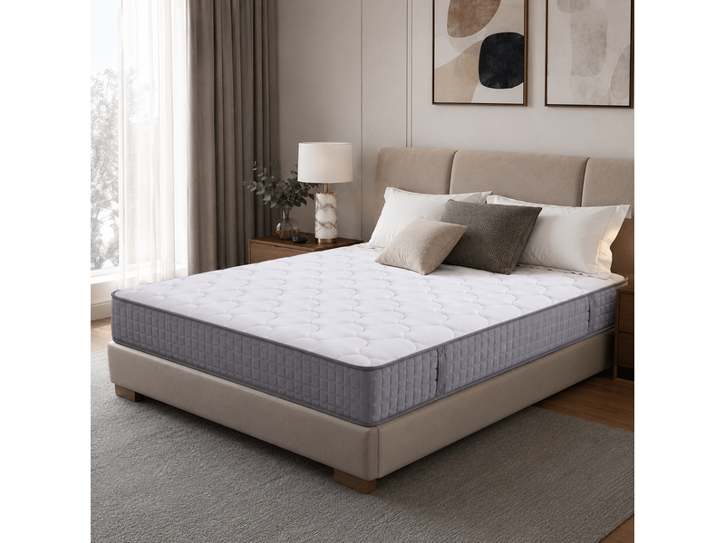  Matelas à ressorts ensachés 25 cm 180x200 cm h3 7 zones ergonomique  - Conforama B