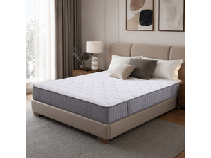 Matelas 180x200 cm XYLO Ressorts ensachés + mousse soutien Medium épaisseur 25 cm