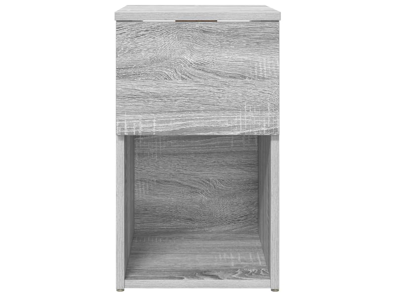  Table de chevet - table de lit sonoma gris 29 x 31,5 x 49 cm bois d'ingénierie  - Conforama E