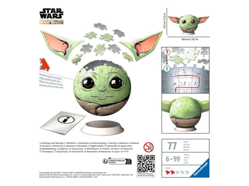  Pz 3d ball 72p star wars grogu 11556 - Conforama B