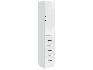 Armoire     <strong></strong> <strong></strong> coloris blanc largeur 33 cm