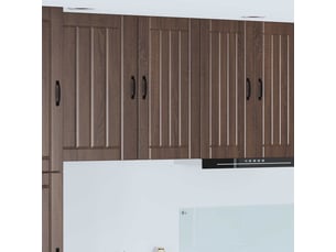 Meuble mural de cuisine, armoire de cuisine chêne brun 40x31x80cm bois d'ingénierie shl421