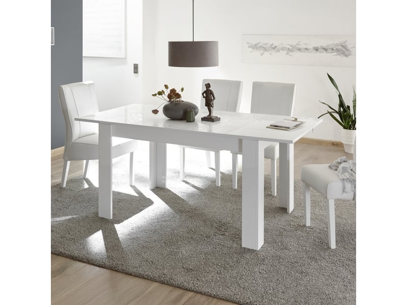 Table à manger extensible en mélamine 137x90 denis - Conforama B