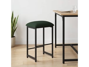 Tabouret de bar, chaise de bar vert foncé 40x32x74 cm bois d'ingénierie shl48469