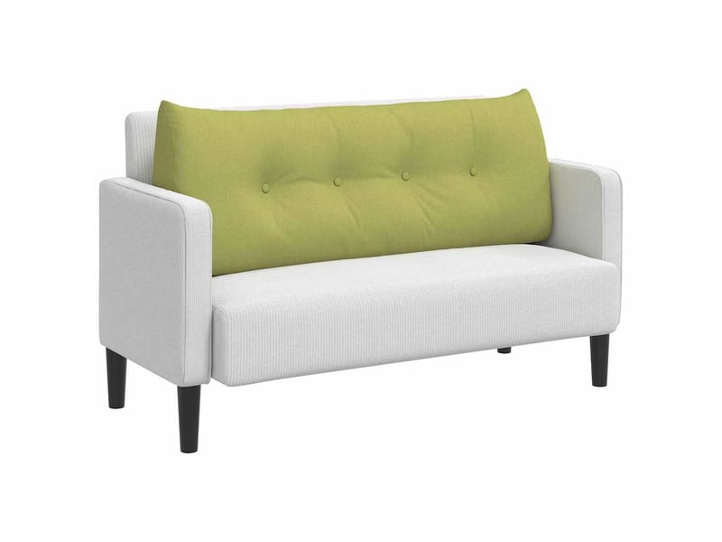  Coussin de dos, coussin de dossier vert clair 120 x 24 x 50 cm tissu cf55041  - Conforama C