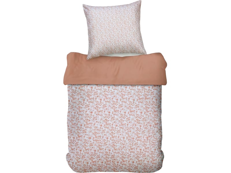Parure de lit Housse + 1 taie 140x200 cm FLORINE - Conforama C