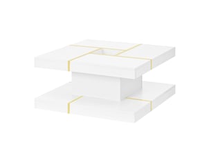 Table basse  coloris blanc <strong></strong> <strong></strong>