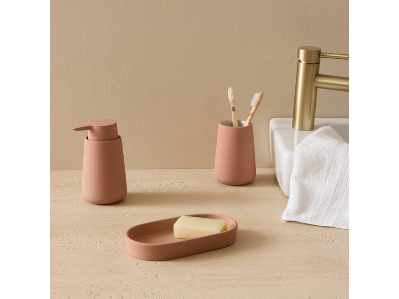  Plateau colorama ovale 11x19,3cm rose COLORAMA - Conforama B