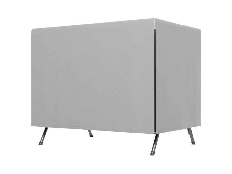 Funda protectora impermeable para balancín de jardín 3 plazas con cremallera antipolvo y antiviento 215x155x150 cm - Conforama B