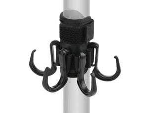 Cintre pour parasol de plage, crochet pour parasol de terrasse, pour sac, support de suspension pour parasol, noir