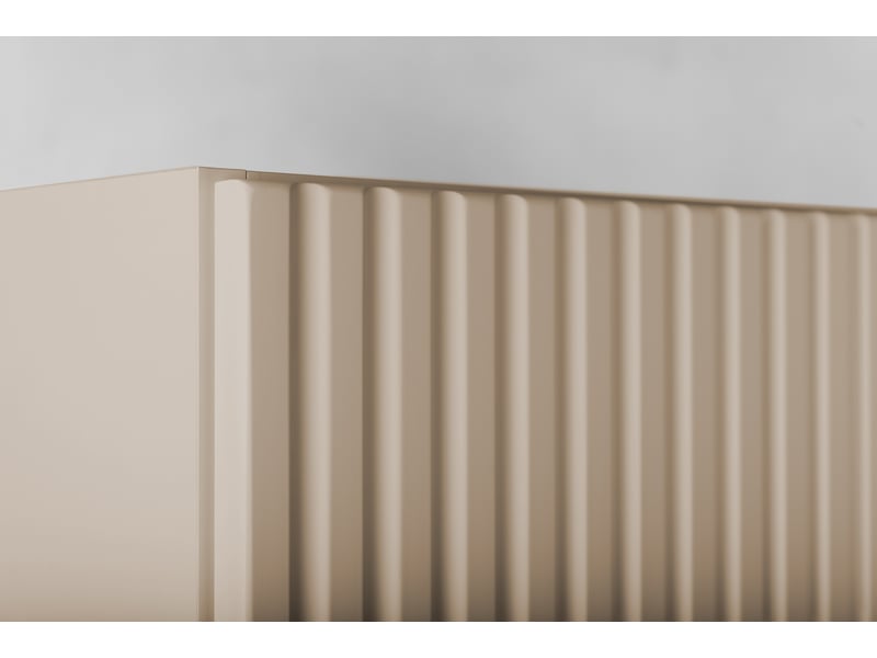  Meuble colonne suspendu de salle de bain flow cachemire 35 x 136 cm  - Conforama D