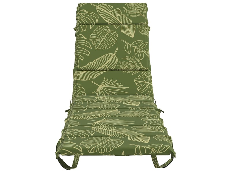  Coussin de transat, coussin pour bain de soleil gemert 100 % polyester modèle feuille cf56157  - Conforama D