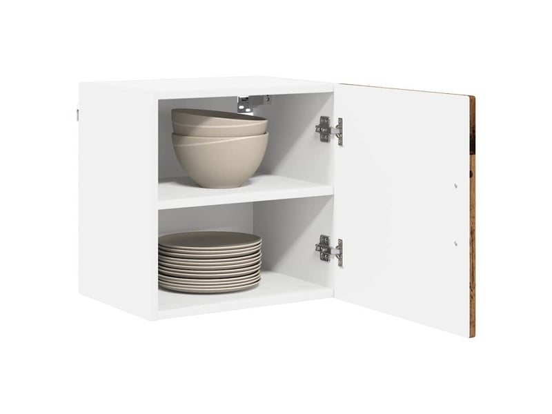 Meuble mural de cuisine, armoire de cuisine bois ancien 40x31x40cm shl9693 - Conforama C