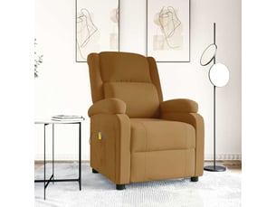 Fauteuil fixe <strong></strong> <strong></strong> Polyester marron