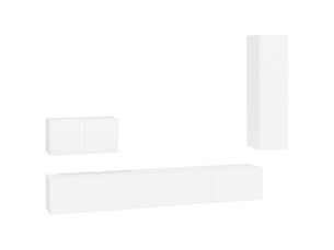 Meuble tv coloris blanc    