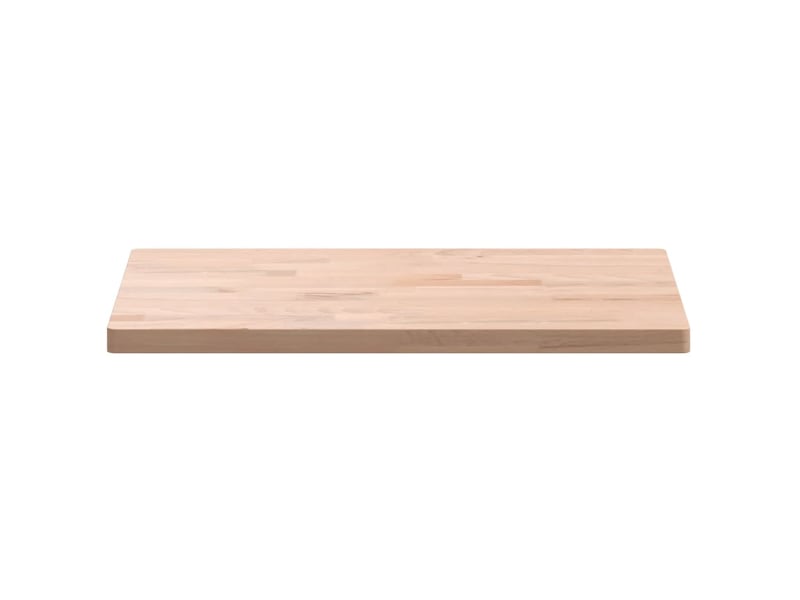 Comptoir de salle de bain, plan de travail 60x40x2,5 cm bois massif de hêtre cf65745 - Conforama D