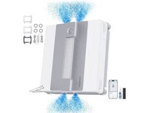 Robot lave vitre automatique w10 pro 9000 pa double réservoir 110 ml 5 modes