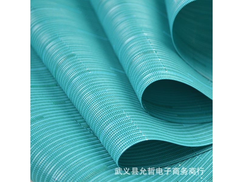 Set de table pvc antidérapant lavable résiste à la chaleur rectangulaire vinyle sets de table pour restaurant, table à manger en cuisine ou salle à manger, 45 x 30 cm lot de 6 (bleu) - Conforama C