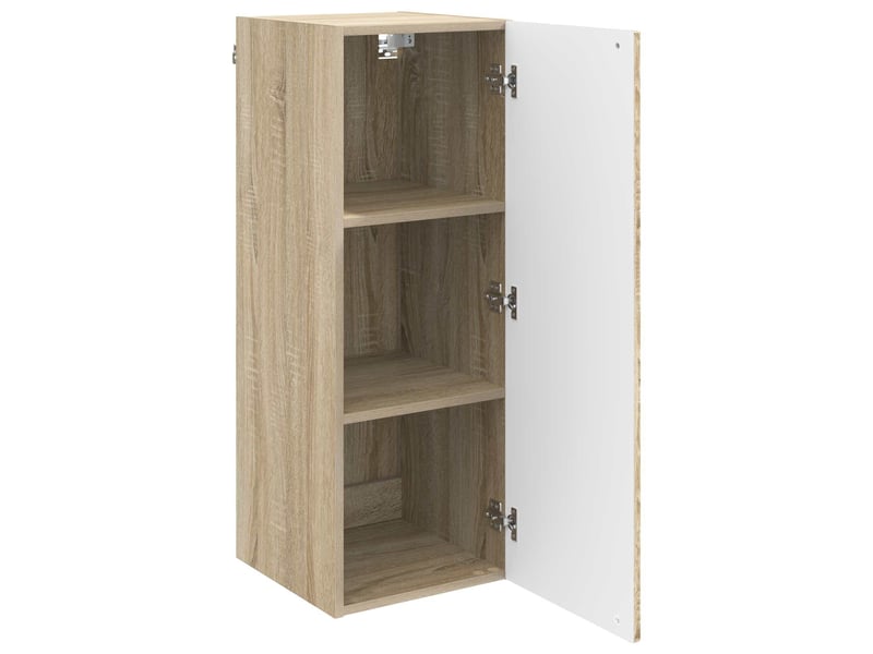  Armoire murale salon chêne sonoma 33x34,5x90cm bois d'ingénierie shl8148  - Conforama C
