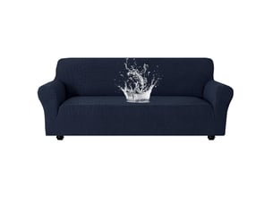 Housse de canapé imperméable 3 places avec accoudoirs 185-215cm