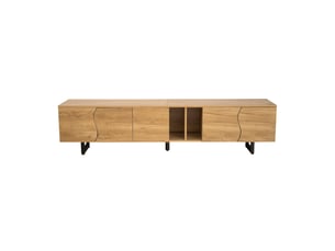 Meuble tv coloris naturel 191 cm