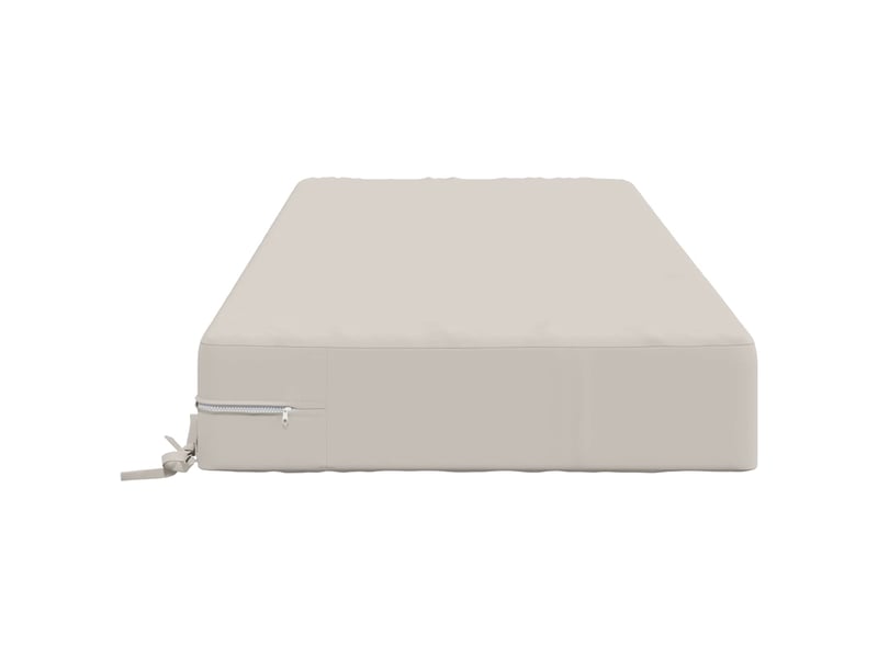  Coussin d'assise, coussin pour chaisecanapé soest 100 % polyester blanc 120 x 60 x 15 cm cf51388  - Conforama D