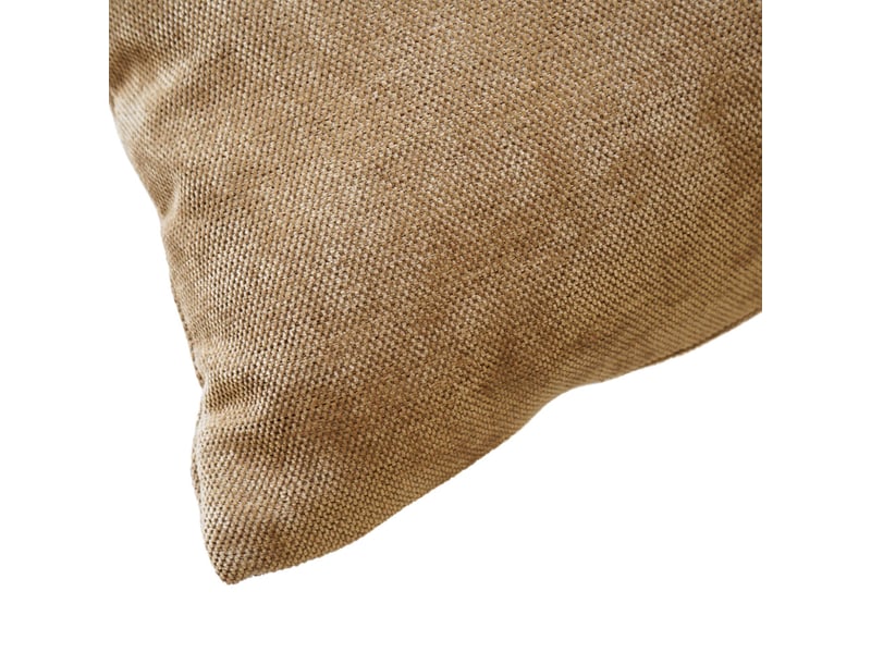  Coussin décoratif rectangulaire déhoussable en velours chenille 40x60 cm  - Conforama C