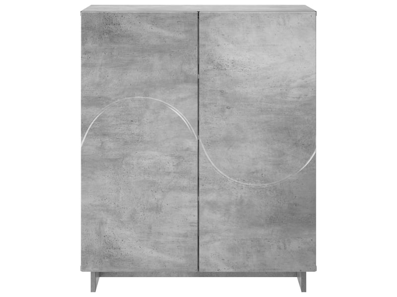 Meuble à chaussures, armoire à chaussures 73x38x87,5 cm bois d'ingénierie shl4816 - Conforama D