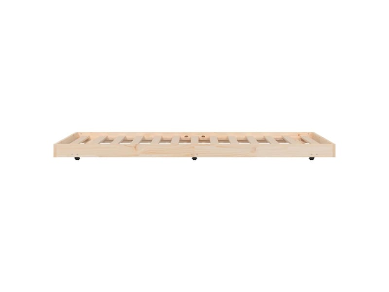  Lit simple- lit adulte -  cadre de lit sans matelas 90x190 cm bois de pin massif  - Conforama D