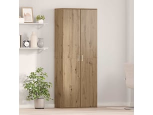 Armoire de rangement bureau 70 x 33,5 x 180 cm bois d'ingénierie