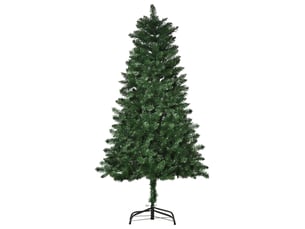 Sapin de noël artificiel 150h cm 454 branches épines imitation nordmann grand réalisme vert