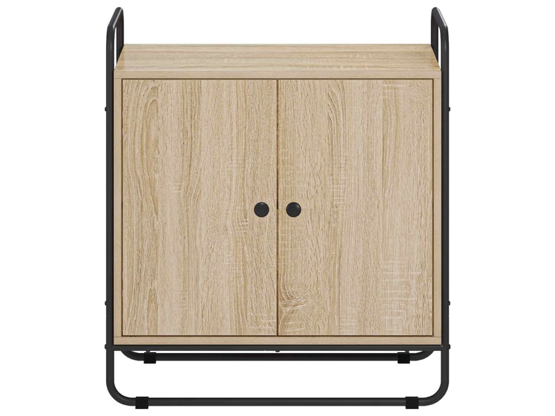  Buffet salon, buffet de rangement chêne sonoma 68x35x75 cm bois d'ingénierie shl18200  - Conforama D