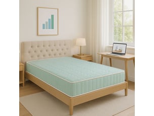Matelas 100x200 cm <strong>LITERIE JULIEN</strong> <strong></strong> Mousse à mémoire de forme soutien Ferme épaisseur 19 cm
