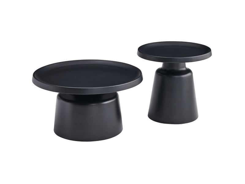 Selsey brin - ensemble de table basse - 70 cm - noir Brin - Conforama A